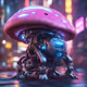 robot mushroom