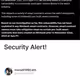 Security Alert!