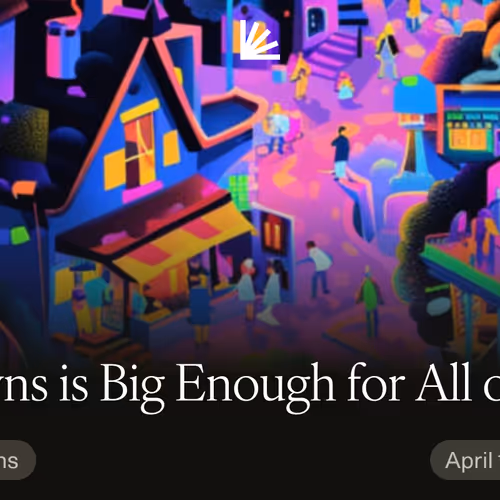 Towns is Big Enough for All of Us