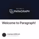 Welcome to Paragraph!