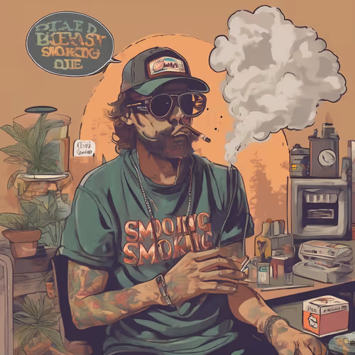 Smoking Dude