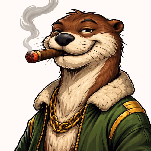 Otters with Cigars #1