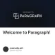 Welcome to Paragraph!