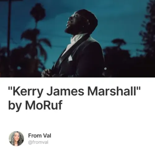 "Kerry James Marshall" by MoRuf