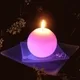 Pink Love Candle