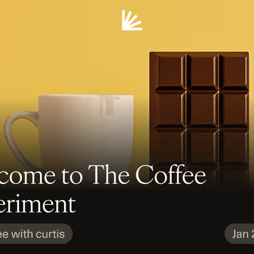 Welcome to The Coffee Experiment
