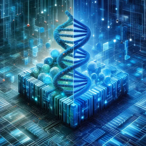 The analogy between blockchain block creation and cellular reproduction