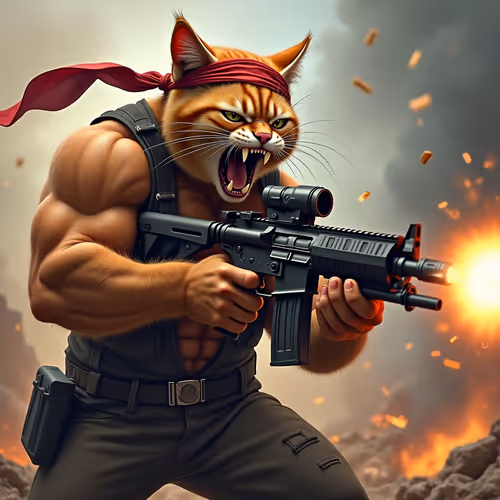 Rambo Cat