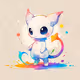 Rainbow Mewtwo