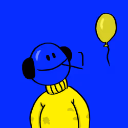 BLUE MFER ART
