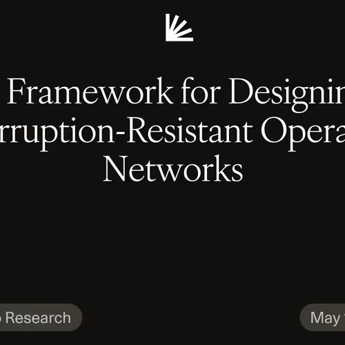A Framework for Designing Corruption-Resistant Operator Networks