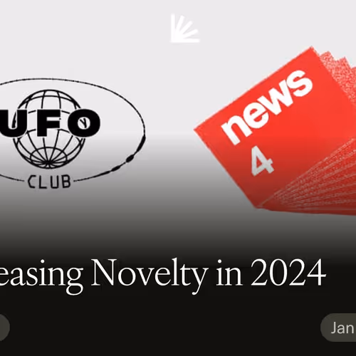 Increasing Novelty in 2024