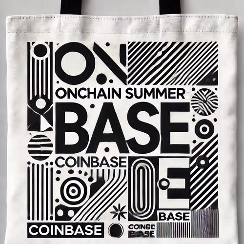 Onchain Summer tote bag