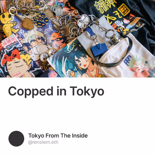 Copped in Tokyo