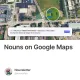 Nouns on Google Maps