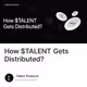 How $TALENT Gets Distributed?