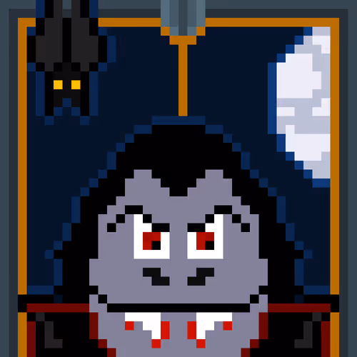 Pixel Dracula