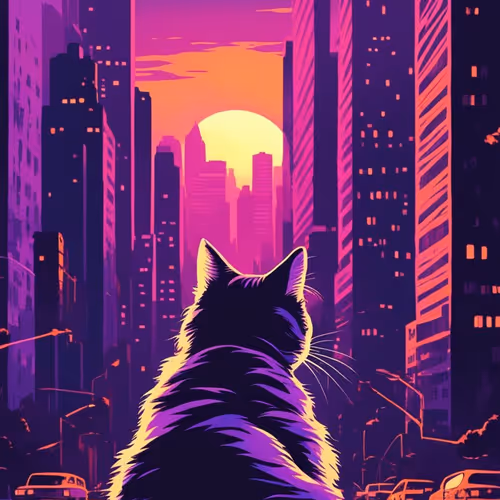 cat moon
