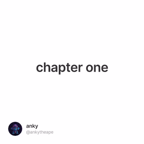 chapter one