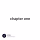 chapter one