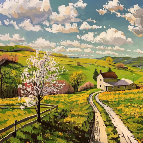 spring collection on base