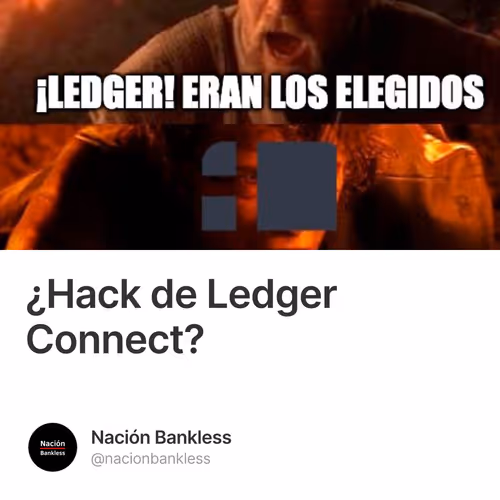 ¿Hack de Ledger Connect?