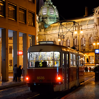 Walking in Prague by Jouni Tormanen