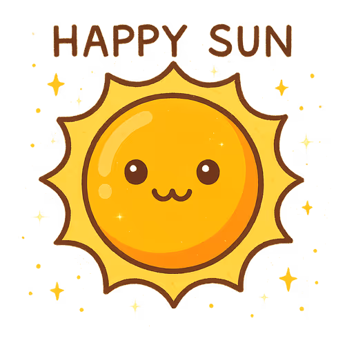 happy sun