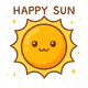 happy sun
