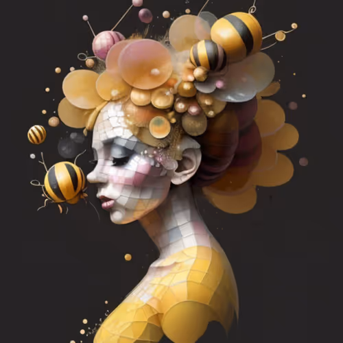 Woman and Honey