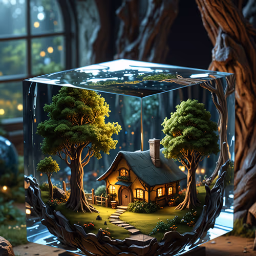 Infinity Cube #1. Nature