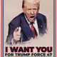 I WANT YOU FOR TRUMP FORCE 47