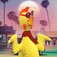 Just a fucking chicken