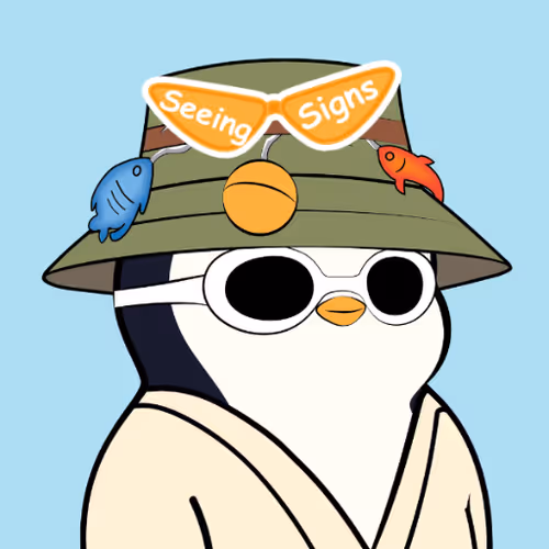 Pudgy Penguin on base