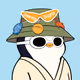Pudgy Penguin on base