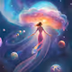 Space woman