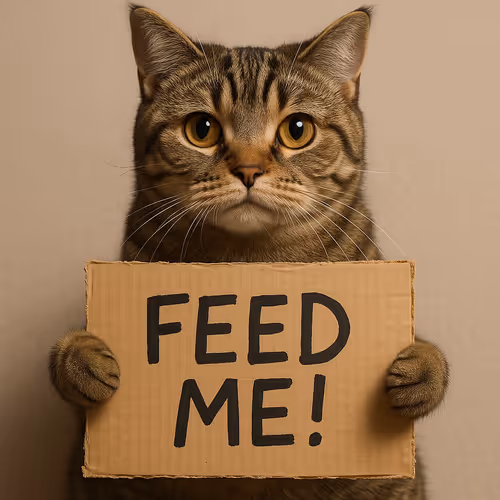 Feed the cat #19