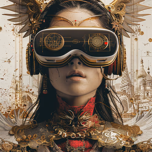 Cybernetic Divine Tekno Art