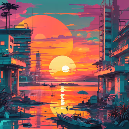 sunset