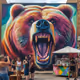 Angry bear