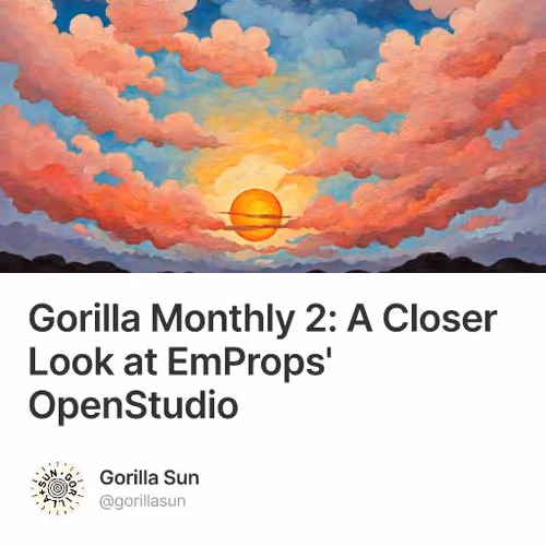 Gorilla Monthly 2: A Closer Look at EmProps' OpenStudio