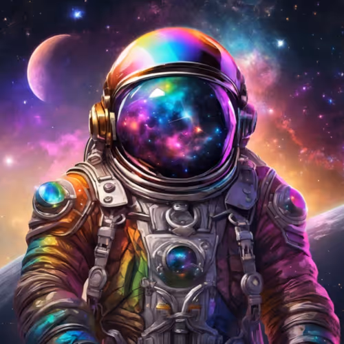 Crypto astronaut ETF celebration ETH