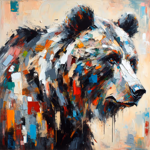 Jean Michelle Basquiat Bear