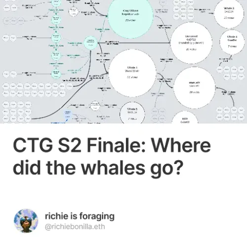 CTG S2 Finale: Where did the whales go?
