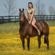 Girl and horse
