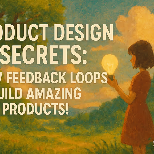 Create a cinematic, hand-painted, Ghibli-inspired thumbnail for a YouTube video titled: Product Desi