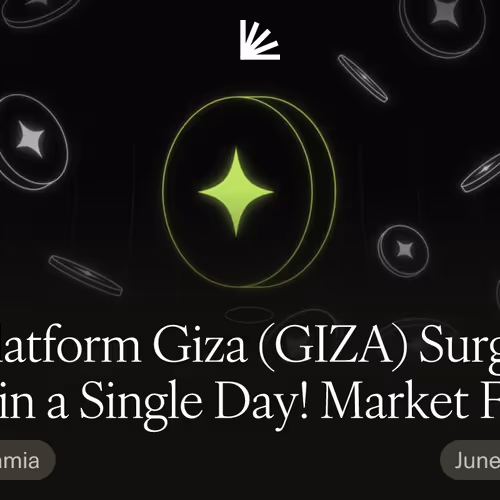 AI Platform Giza (GIZA) Surges 52% in a Single Day! Market Frenzy Continues!
