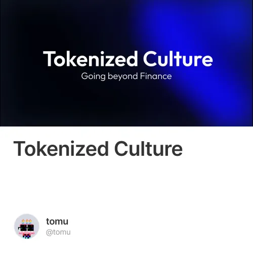 Tokenized Culture