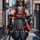 neon robotic hanzo