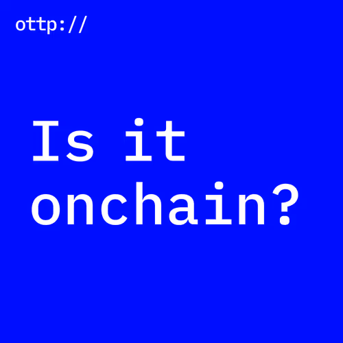 Is it onchain?
